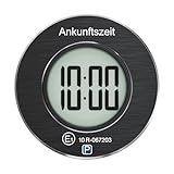 Needit ParkOne [NEUES Modell 2026] – Vom Marktführer für elektronische Parkscheiben mit Magnet-Halterung – Automatische Parkzeiterfassung – Abnehmbar & hochwertig verarbeitet