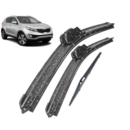 Kit essuie-glaces KIA Sportage SL 2010-2015 avant arrière 24 18 12 pouces