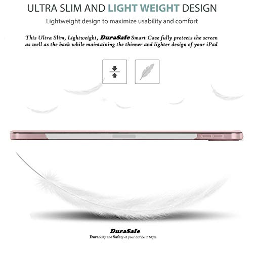 Image of DuraSafe Cases for iPad Pro 12.9 inch 6th 5th 4th Gen Case A2436 MHNF3HN /A MHNG3HN /A MNXR3HN /A MNXT3HN /A A2378 MHNF3HN /A MHNG3HN /A A2229 MY2H2HN /A MY2J2HN /A A2461 MHNH3HN /A MHNJ3HN /A - Rose Gold