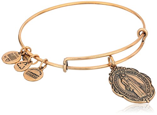 Alex and Ani Rafaelian Mother Mary Expandable Wire Bangle Bracelet