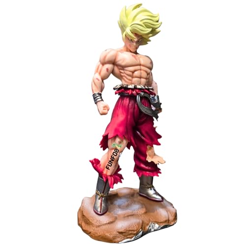 Image of FUNFOB Action Figure Height-23cm Collectible for Anime Fans PVC Multicolour | Go-k on Stone - Red Pant