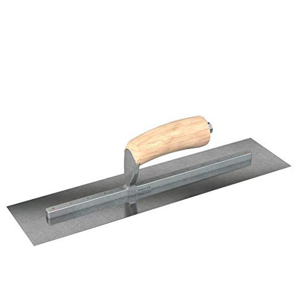 Bon 66-233 - Paleta de acabado cuadrada (acero al carbono, 16 x 3, mango de madera)