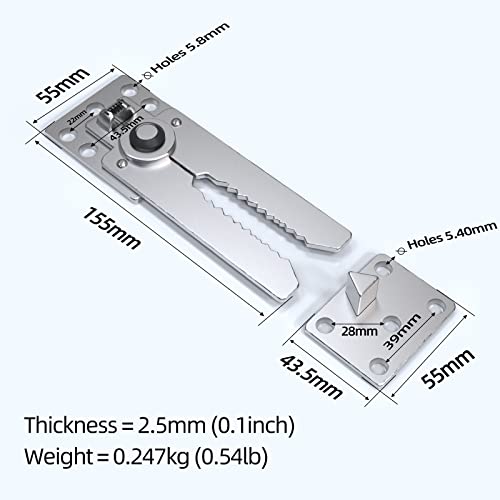 Sectional Couch Connectors For Sliding Sofas 2Pack Heavy Duty Steel Sofa Clips