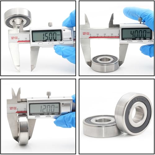 FUSHIBEARING Nicht-Standard-Kugellager 4er Pack (15x40x12mm)