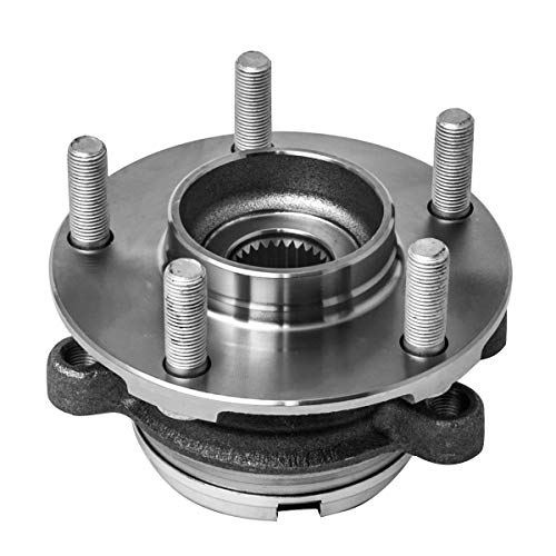 AUQDD 513294 x2 Front Wheel Hub and Bearing Assembly (29 Spline Quantity,5 Lug Hub) Compatible With 2007-2012 Ni-ssan Altima w/2.5L 4-Wheel ABS, 2003-2007 Murano, 2004-2009 Quest # 40202ZX00A 513310 - Thumbnail 5