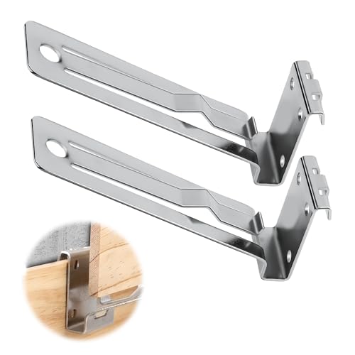 2pcs Siding, Siding Tools Siding Installation Tools Siding Tool/Clamps Hardie Board Hangers Vinyl Siding Tools with 1-1/4-Inch Overlap for 5/16 Inch Fiber Cement Siding