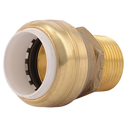 SharkBite PVC Connector UIP134A 3/4 inch X 3/4 inch Male NPT Plumbing Fitting