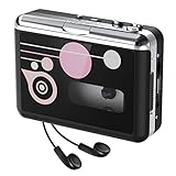 Cassette Player, Portable Converter Recorder Convert Tapes to Digital MP3 Save into USB Flash Drive/No PC Required