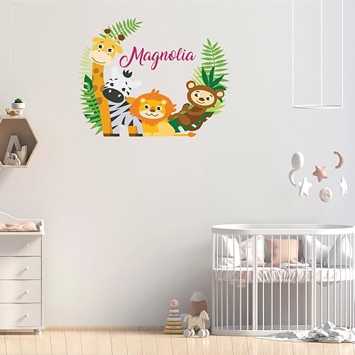 Vinilo decorativo personalizado para habitación infantil miniatura 2
