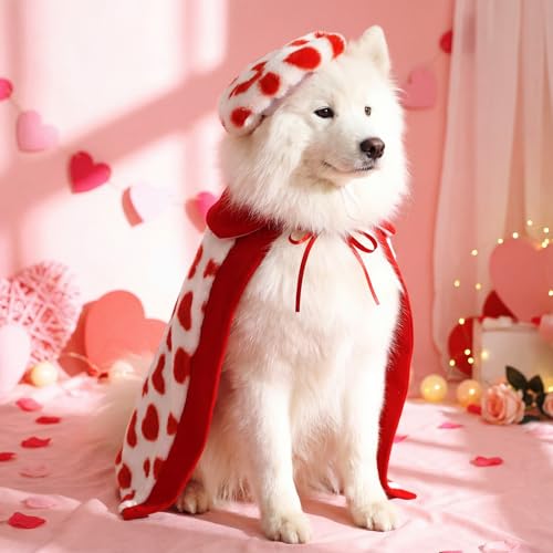 Disfraz para perros Huhumy Día de San Valentín Talla L miniatura 3