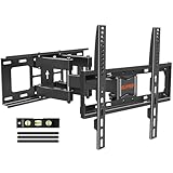 ELIVED TV Wall Mount for Most 26-65 Inch tvs, Full Motion TV Mount with Swivel and Tilt, Wall Mount Bracket Max VESA 400x400mm, Holds up to 99 lbs.
