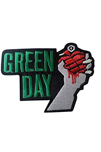 Green Day 105 Cm Patch Badge Embroidered Iron on Applique Souvenir Accessory