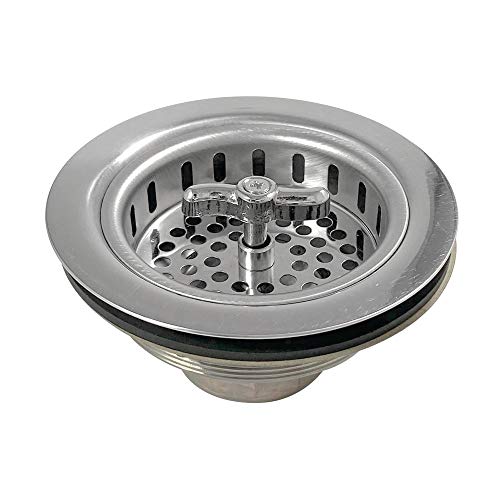 Kingston Brass colador para fregadero de cocina acero