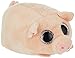 Ty- Curly-Pig Peluche, Multicolore, 41248