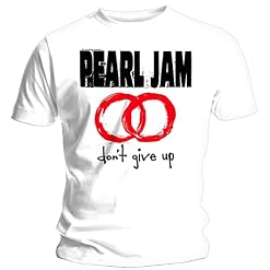 Pearl Jam Don’t Give Up Officiel T-Shirt Hommes Unisexe - Les Beatles, Paul McCartney, John Lennon, RIngo Starr, George Harrison