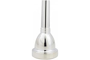 Glory Silver Plated Euphonium/Baritone Mouthpiece Silver 61/2