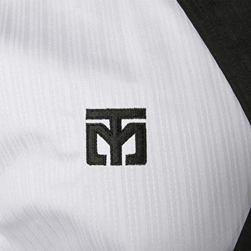 MOOTO Korea Taekwondo Poomsae Uniform WT Logo Taebek Dan MMA Martial Arts Karate Judo Kick Boxing (170(Height:170~179cm)(5.58~5.87ft), 1. Male) - Thumbnail 6