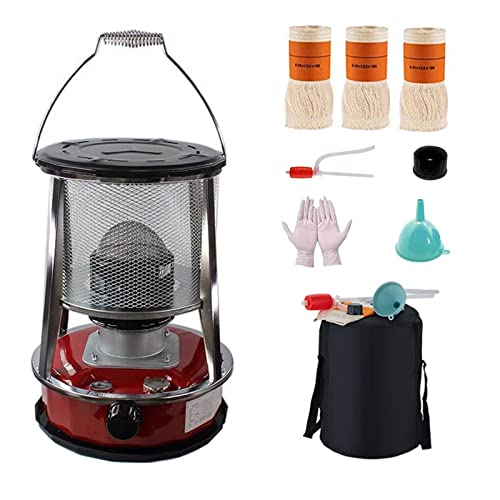 Petroleumofen Petroleumheizung Petroleumofen für Innenr?Ume Tragbarer mit L?schautomatik Petroleum Heizung Petroliumheizer für Camping Zeltheizung Kochen (4.6L) Cover
