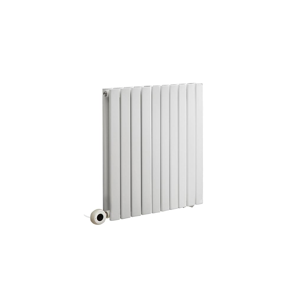Milano White Capri 800W Horizontal Double Flat Panel Wifi Electric Radiator - 635Mm X 590Mm