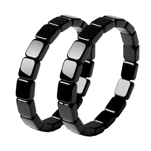 MIXIUJIEN �w�}�^�C�g�u���X���b�g �����Y �V�R�w�}�^�C�g&���j�΃G�l���M�[�u���X���b�g ���M�ƈӗ~�����߂� �X�g���b�`�R�[�h �q�[�����O�X�g�[���r�[�Y �W���G���[�M�t�g, One Size, ��΂Ȃ�