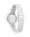 Imagen de Calvin Klein Reloj De Movimiento De Cuarzo De Dos Manecillas para Mujer Colección Twisted Bezel con Correa de Acero Inoxidable Plateada