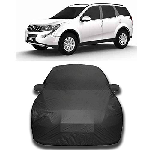 Kavach Waterproof Car Cover Compatible with Mahindra XUV500 W8 (with Mirror Pockets) , (Grey for