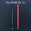 5pcs Plastic Touch Stylus Pen Replacement for Nintend DSi XL LL DSiLL NDSiXL Plastic Touchpen Pencil (2 pcs Black+Red)