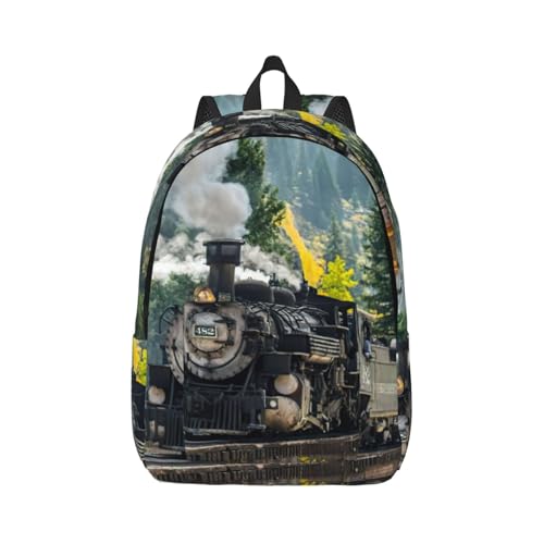 Mochila para enfermera EdWal con estampado de tren de vapor para mujer