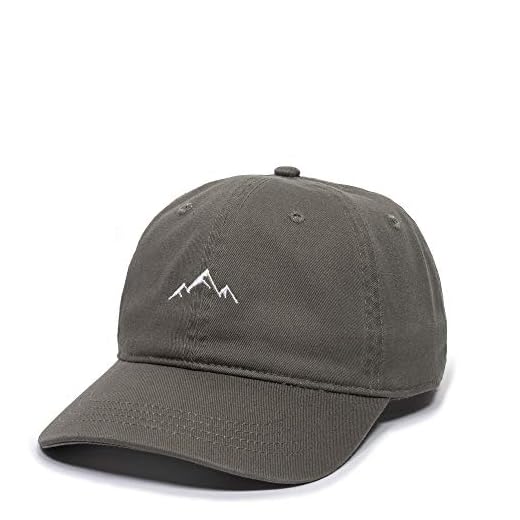 Outdoor Cap unisex adult Mountain Dad Hat, Olive, One Size US