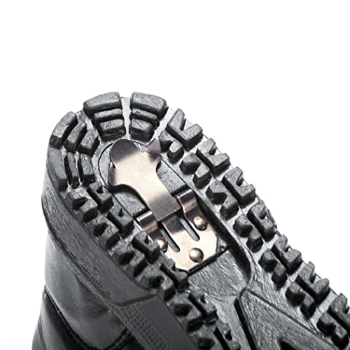 Collections Etc Water Resistant Fleece Insulated Snow Boots with Flip-Out Ice Grippers and Skid-Resistant Soles3