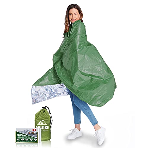 Macarrie Emergency Blanket Bulk Survival Thermal Silver Foil Reflective Blankets Pack For Cold Outdoors Camping Hiking - View #9