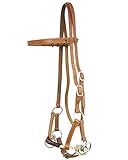  Western Imports Sidepull Latigo Covered Noseband