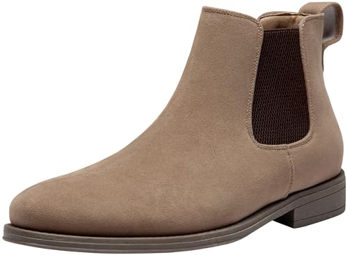 Jousen Men's Chelsea Boots Suede Casual