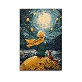 JJKKLB Poster, Motiv: Der kleine Prinz und der Fuchs, 