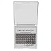 Scala 20 Root Thickness 0.07mm C Curl 3D Individual Eyelashes Extension Soft Black Fake False Eye Lashes Tools (12mm)