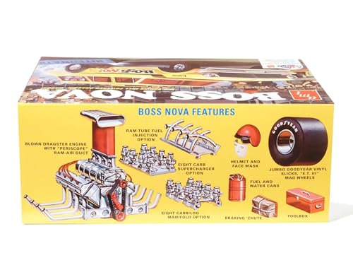 Kit modelo AMT Boss Nova Funny Car 1:25 miniatura 3