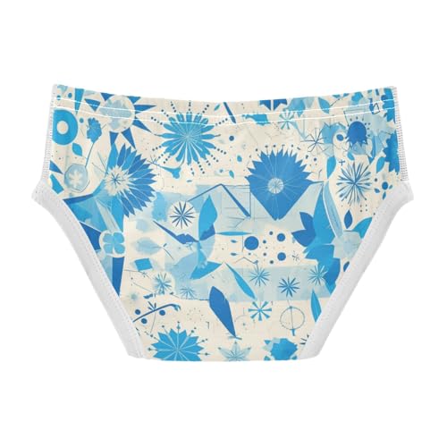 KLL Boho Kaleidoscope Abstract Pattern Toddler Boys' Comfort Underwear Briefs Breathable Children Panties2