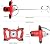 Timoau 2100W Electric Handheld Concrete Cement Mixer - Portable Mortar Mixer with 6 Speed Adjustments, 110V Plaster Paint Mixer for Mud, Cement, Mortar, Fodder Mixing