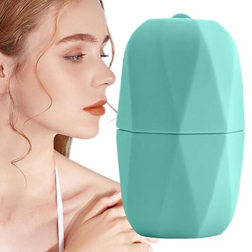 Samuliy Molde de hielo facial para el cuidado de la piel | Rodillo de hielo reutilizable para belleza facial, sin fugas, rodillo facial de hielo para el cuidado diario de la piel