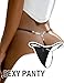 ohyeah Womens Thong Underwear G String T-back Tangas Lace Plus Size Panties Black Micro G-string Thongs Rhinestones Shine Cheeky Bikini Bottom XS-S