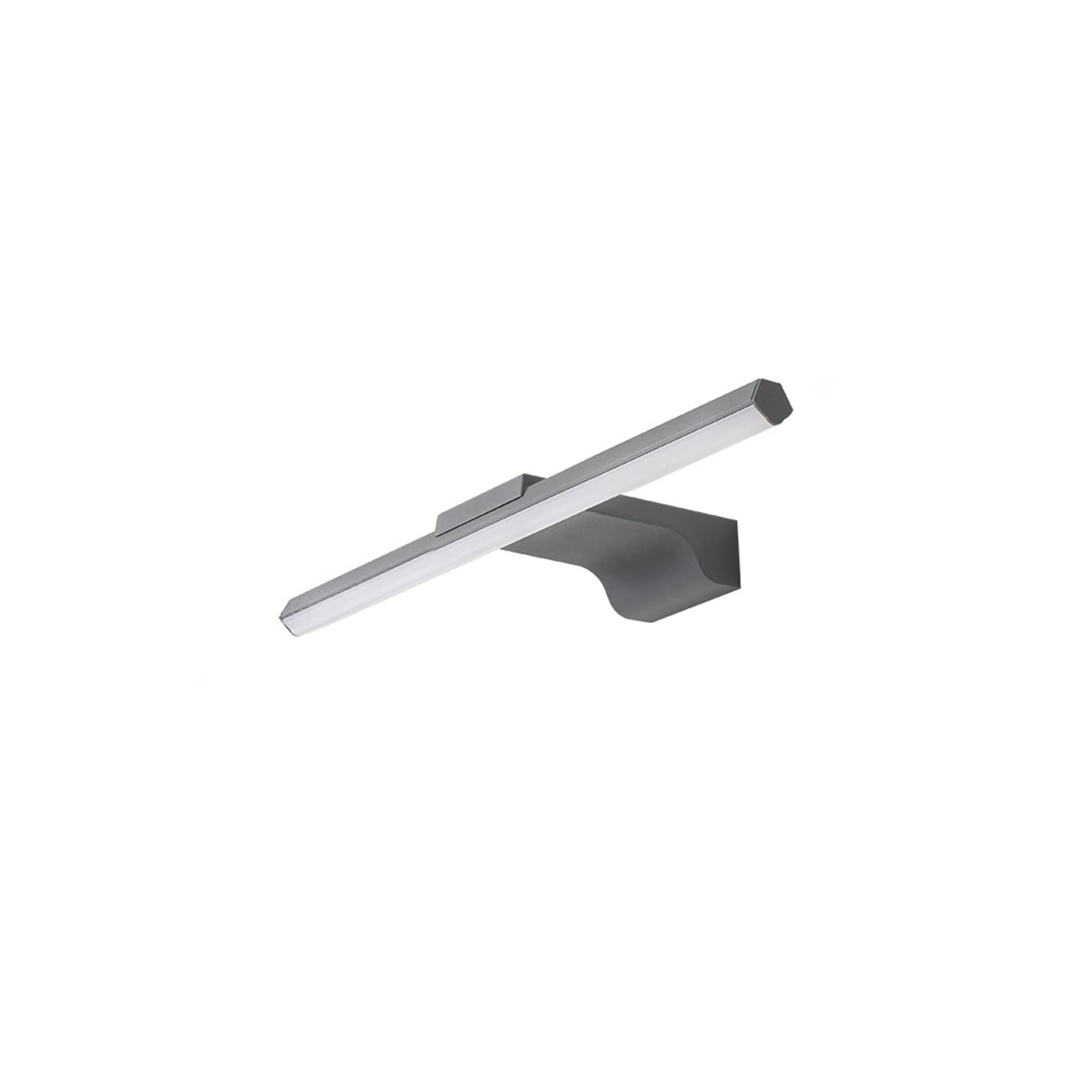 KXEcoLife Picture Lights for Wall, Modern Led Wall Light for Home Bathroom Lamps Vanity Black White Dimmable Sconce Lamp Indoor Lighting Fixture Home, Hotel(Dimmable,Gray 400mm)