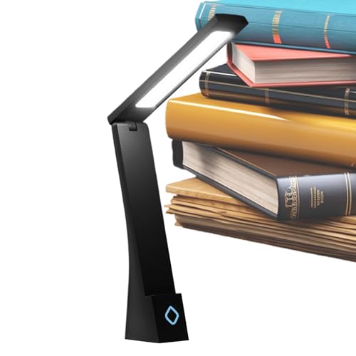 Générique LED-Schreibtischlampe – Augenschutzlampe – ca. 5 cm | Faltbare Beleuchtung, 3 verstellbare Modi | Geeignet für Studentenzimmer und Schlafzimmer