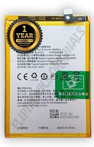 Image of BLP727 Battery for Oppo A5-2020 / A9-2020 CPH1931, CPH1959, CPH1937, CPH1939 Battery with 1 Year Warranty**** (U155)