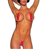 BodyZone Women's Teeny Weeny, Red, One Size