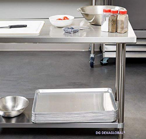 Image of Stainless Steel (SS Table, 45 x 26 inch x 34 inch (1 Under Shelf))