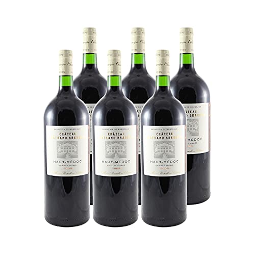 Château Bertrand Braneyre MAGNUM 2008: Elegante Tinto DOP Haut-Médoc de Burdeos – Cabernet Franc, Merlot y Cabernet Sauvignon Château Bertrand Braneyre MAGNUM 2008: Elegante Tinto DOP Haut-Médoc de Burdeos – Cabernet Franc, Merlot y Cabernet Sauvignon