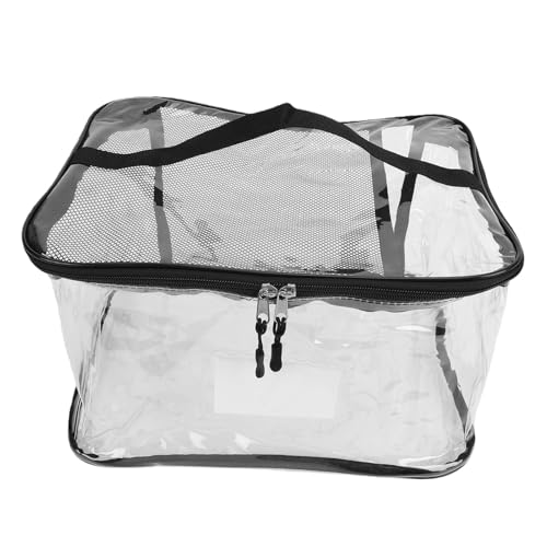Bolsa de Almacenamiento de Juguetes Transparente con asas dobles y cierre metálico 8