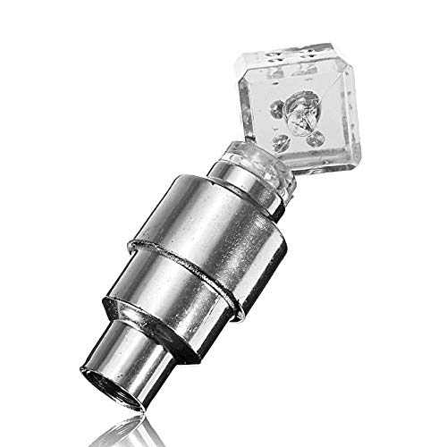 New Tech Junkies NTJ (4 Pack) Dice Top Face Led Motion Activated Bike Bicycle Wheel Valve Stem Cap Tire Light (Clear) New Tech Junkies NTJ (4 Pack) Dice Top Face Led Motion Activated Bike Bicycle Wheel Valve Stem Cap Tire Light (Clear)