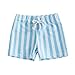 Boys Fashion Swim Trunks Kids Quick Dry Drawstring Bathing Suit Swim Shorts Surfing Board (Sky Blue-b, 18-24 Months)