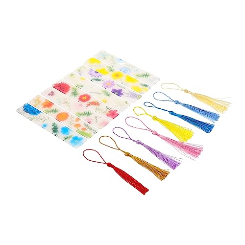 Marque-pages acrylique floraux le cadeau idéal pour amateurs de livres